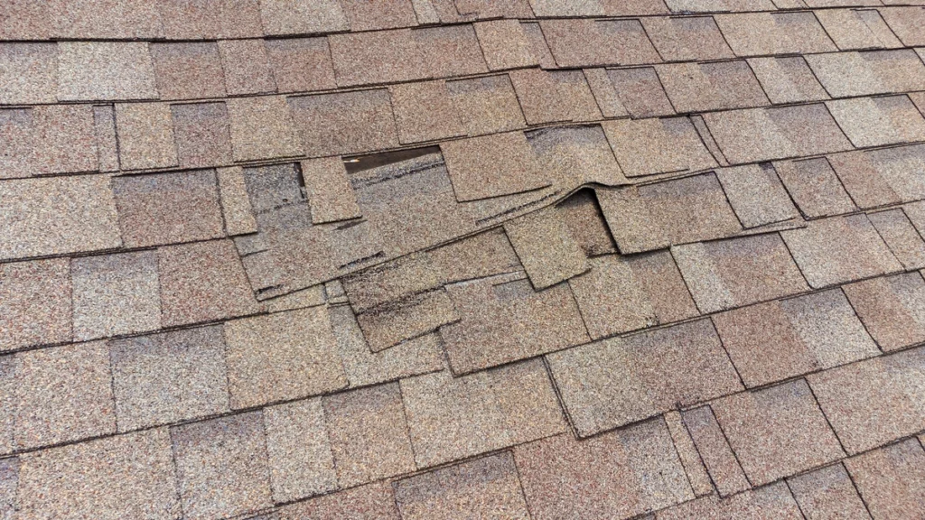 issues caused by wind damage to roof