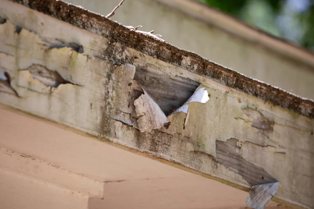 damaged fascia