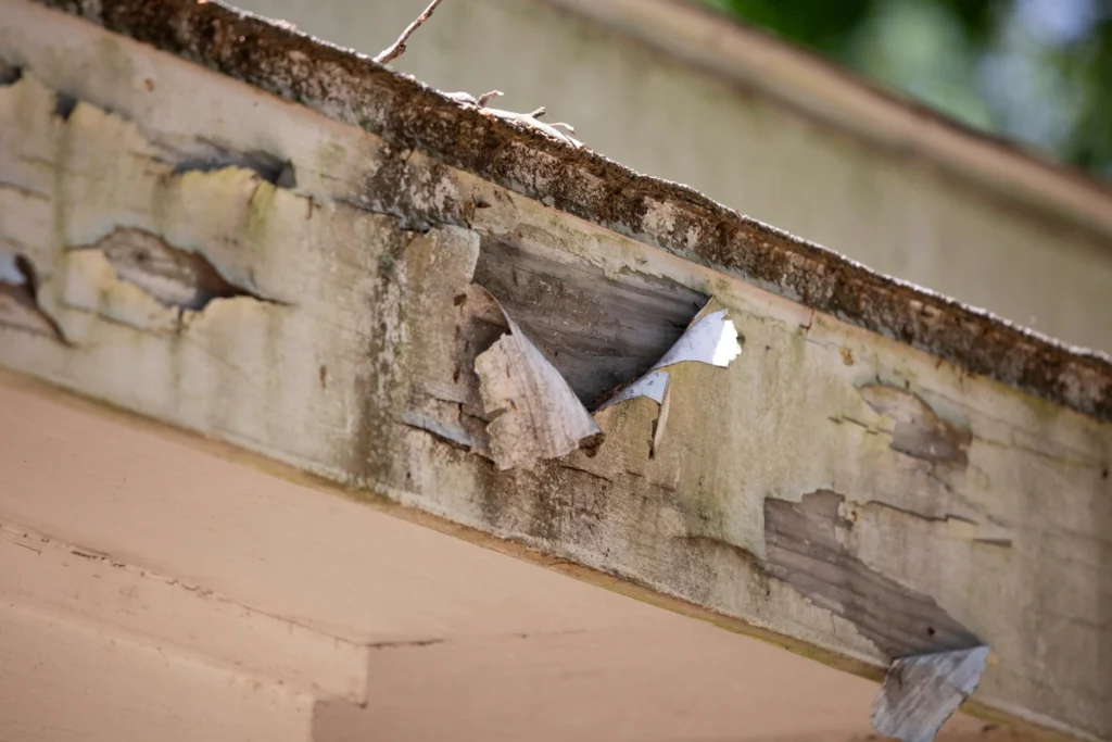 damaged fascia