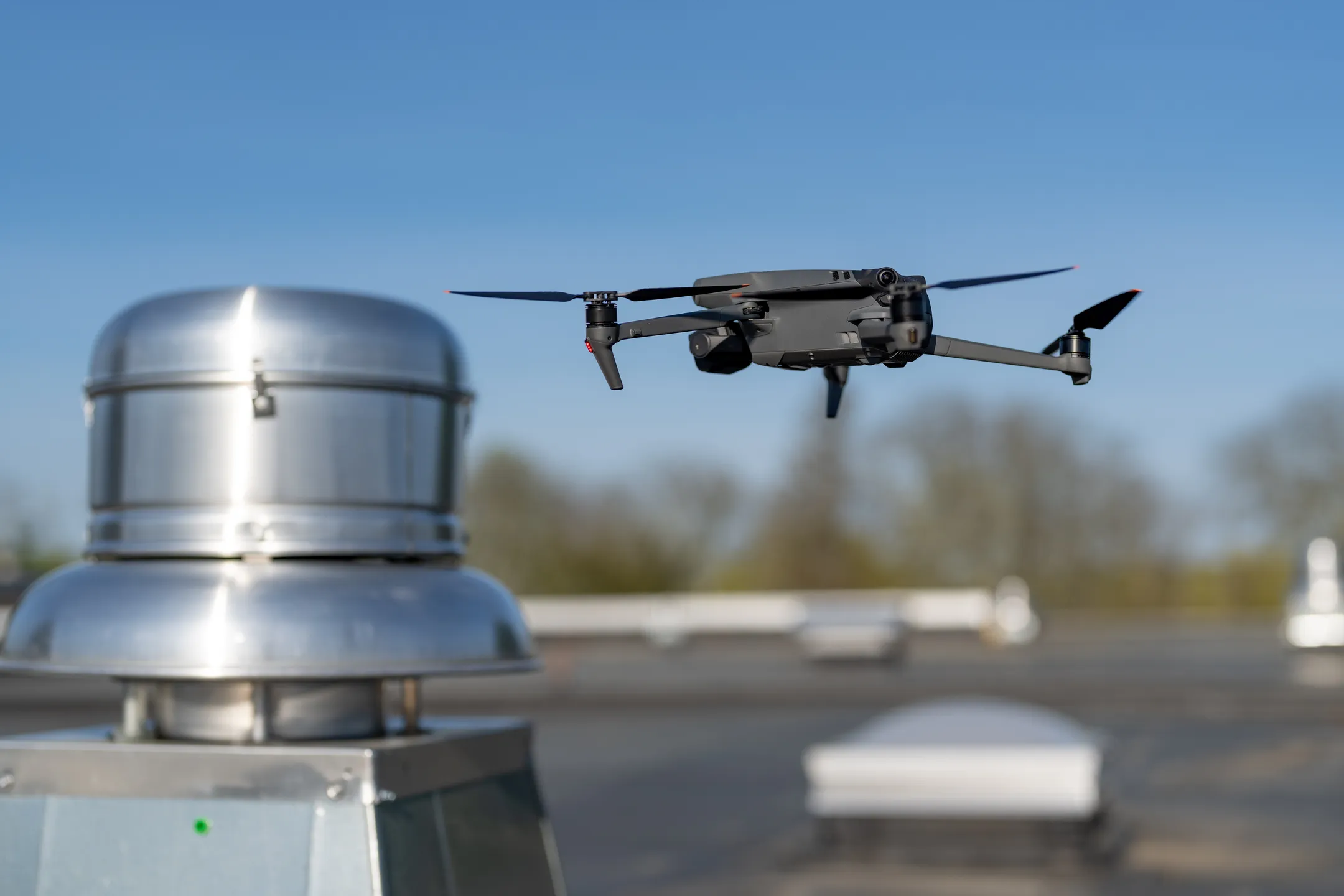 roof inspection with a drone