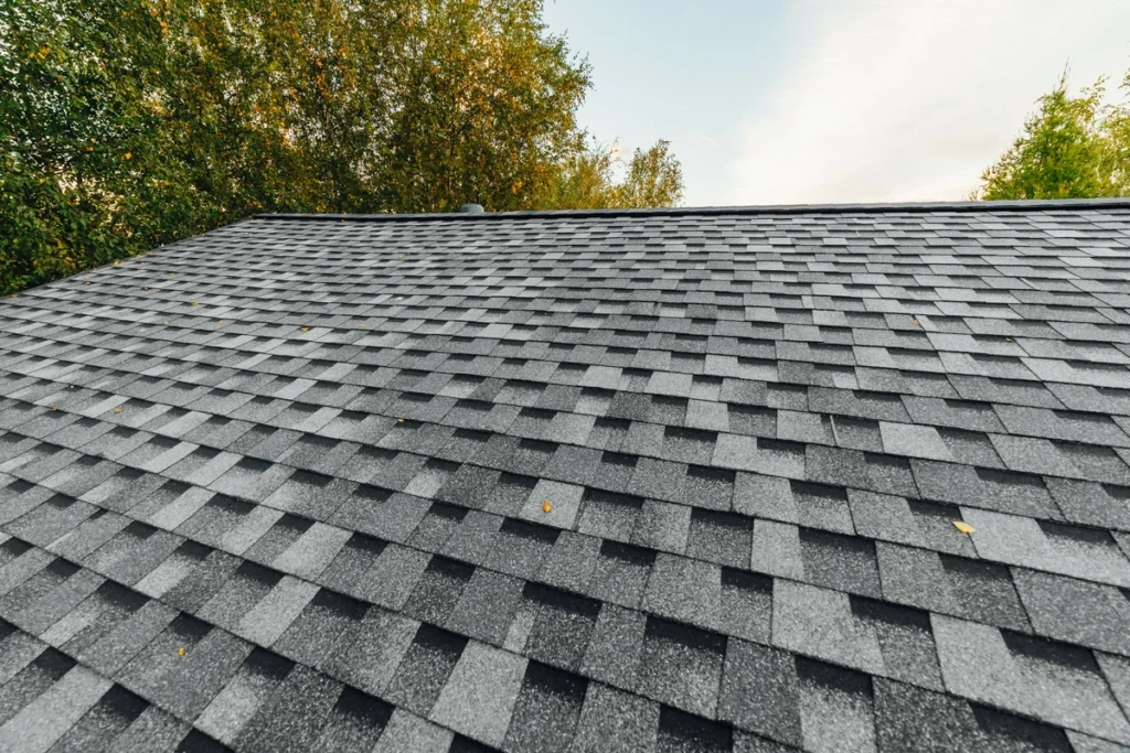 top view of shingles on a home in Upper Arlington, OH