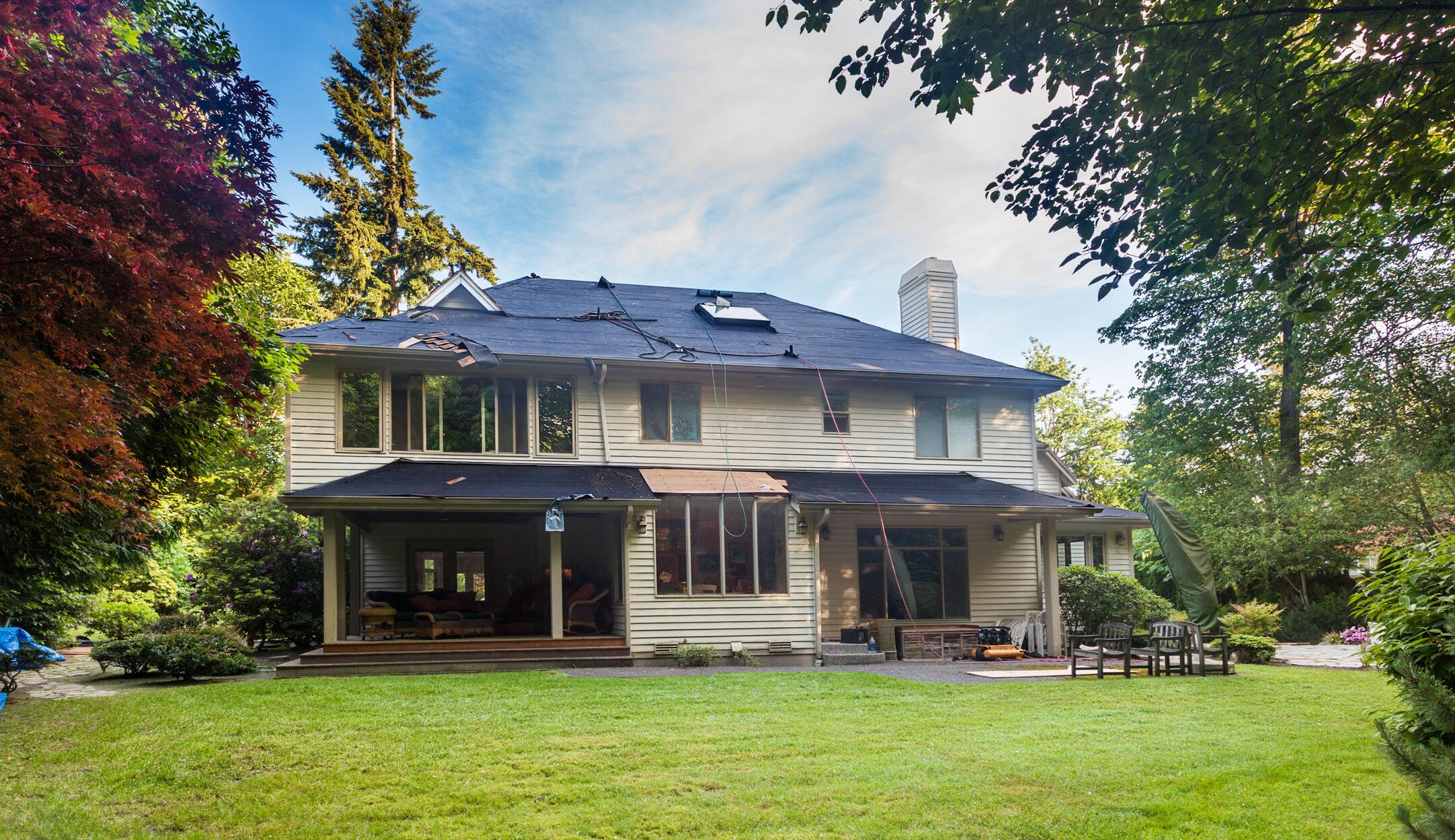 cost to replace roof-home in the middle of getting roof replaced