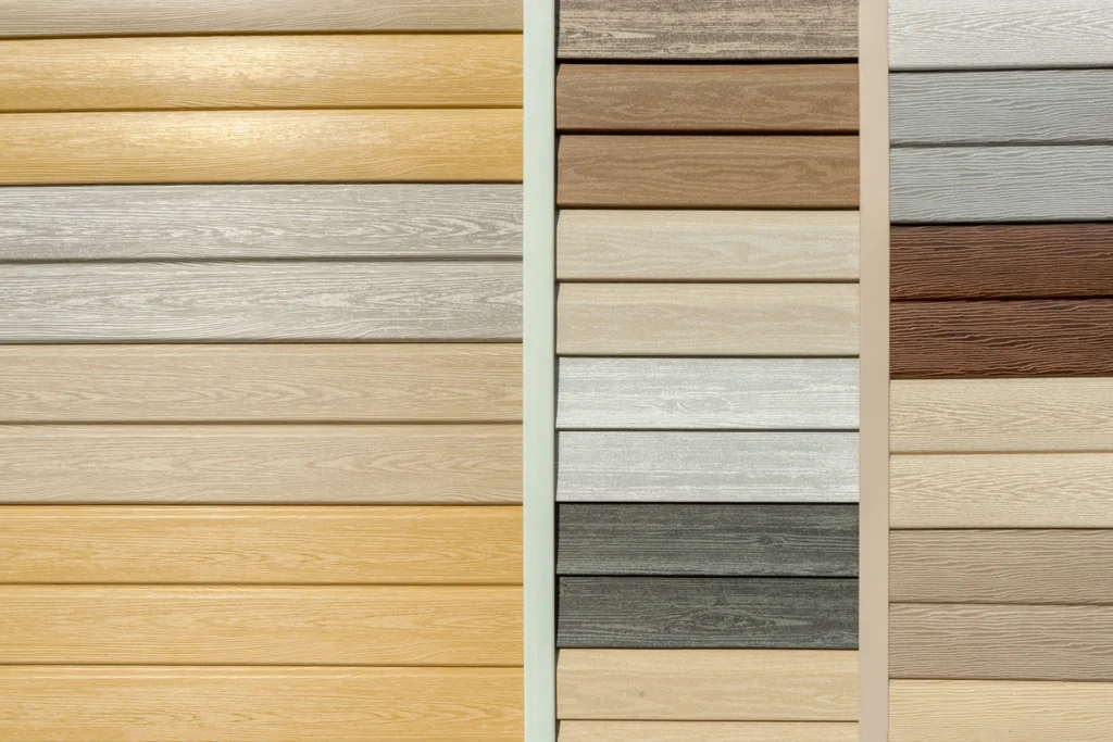 different siding options