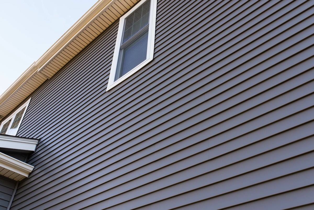hardie board gray siding