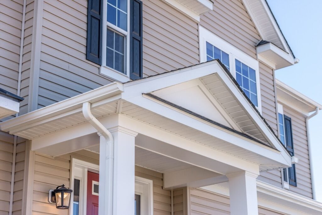 house with hardie boarding