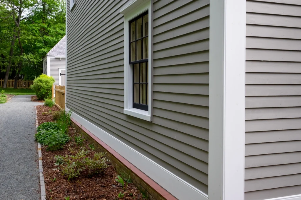 new home siding gray