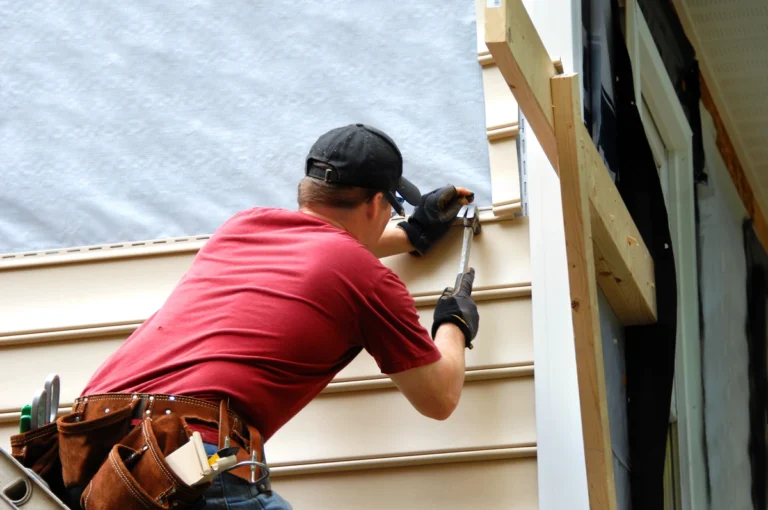 hammering siding