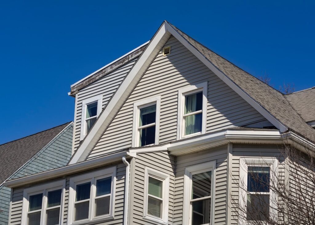 Single family home, Brighton city, Massachusetts, USA