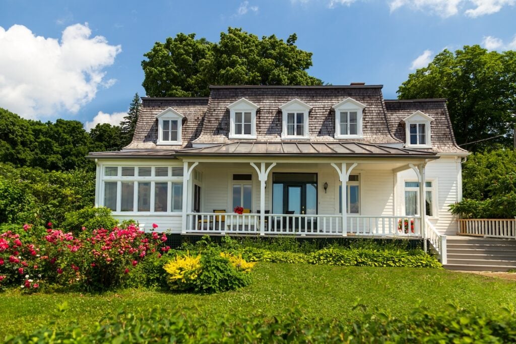 mansard roof